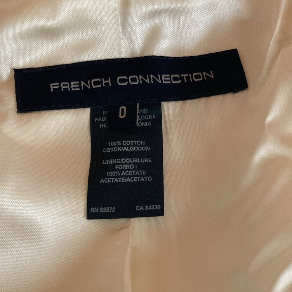 French Connection Button Down Cotton Fall Winter … - image 7